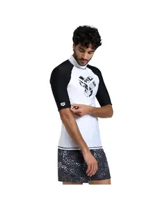 Arena Rash Vest Graphic Men's UV T-shirt, Size: M